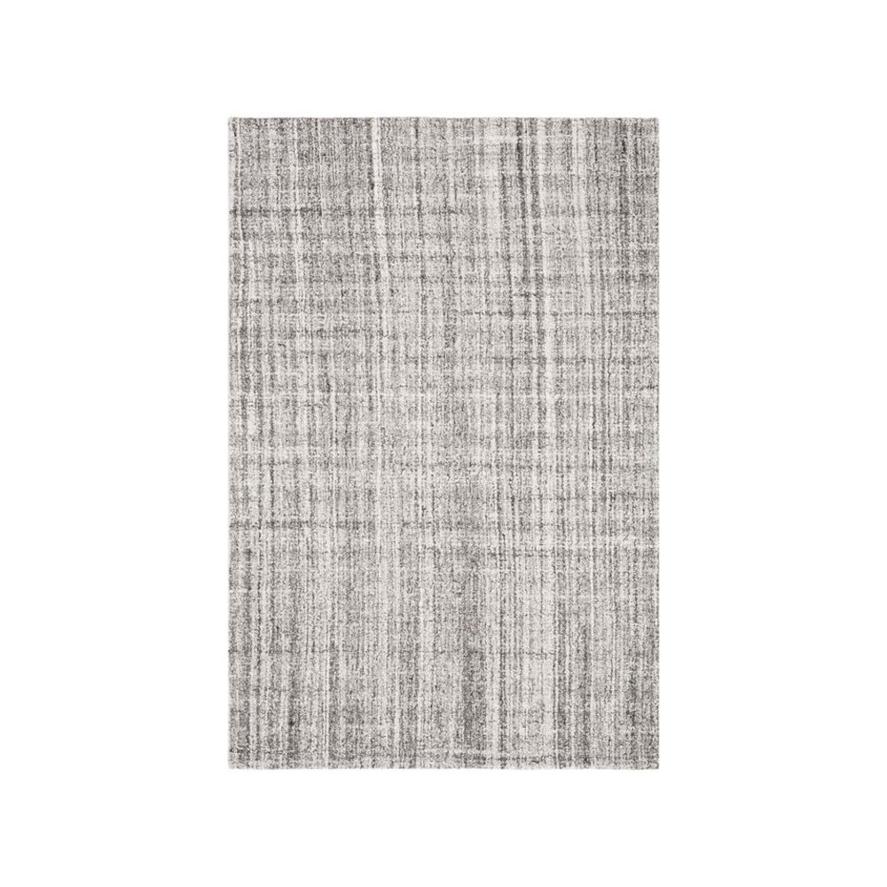 Abstract, GREY / BLACK, 6' X 9', Area Rug, ABT604F-6. Picture 1