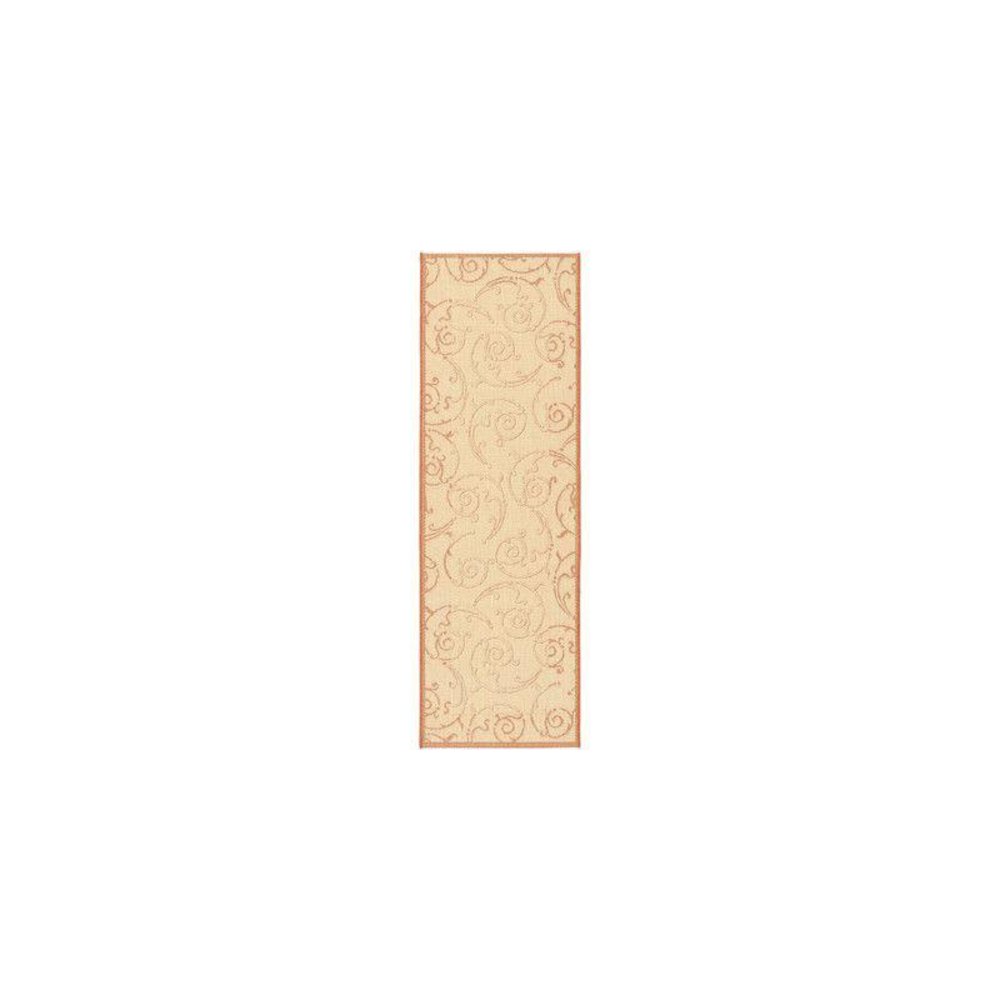 COURTYARD, NATURAL / TERRA, 2'-3" X 10', Area Rug, CY2665-3201-210. Picture 1