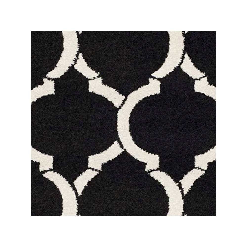 AMHERST, ANTHRACITE / IVORY, 5' X 8', Area Rug, AMT415G-5. Picture 3