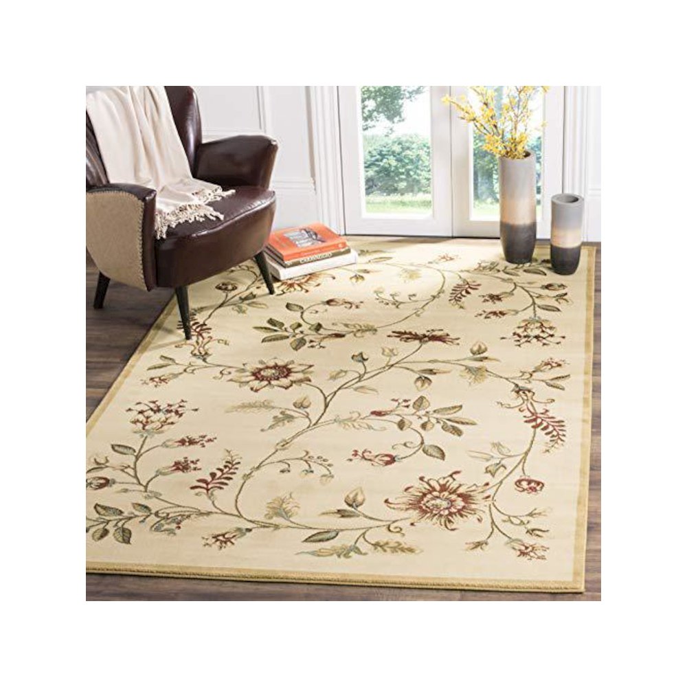 LYNDHURST, IVORY / MULTI, 4' X 6', Area Rug, LNH552-1291-4. Picture 1