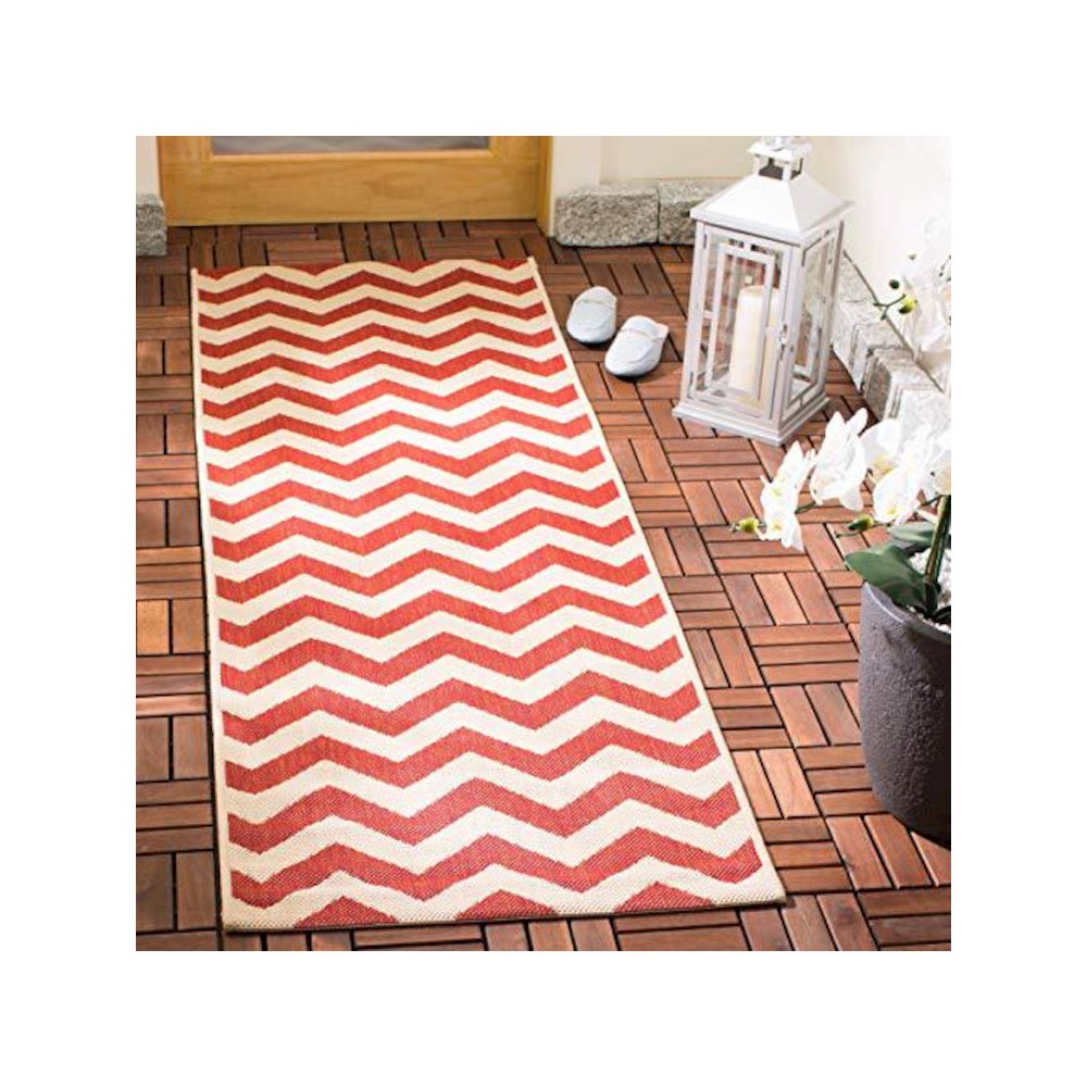 COURTYARD, RED, 2'-3" X 8', Area Rug, CY6244-248-28. Picture 1