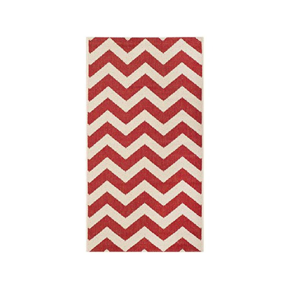 COURTYARD, RED, 6'-7" X 9'-6", Area Rug, CY6244-248-6. Picture 1