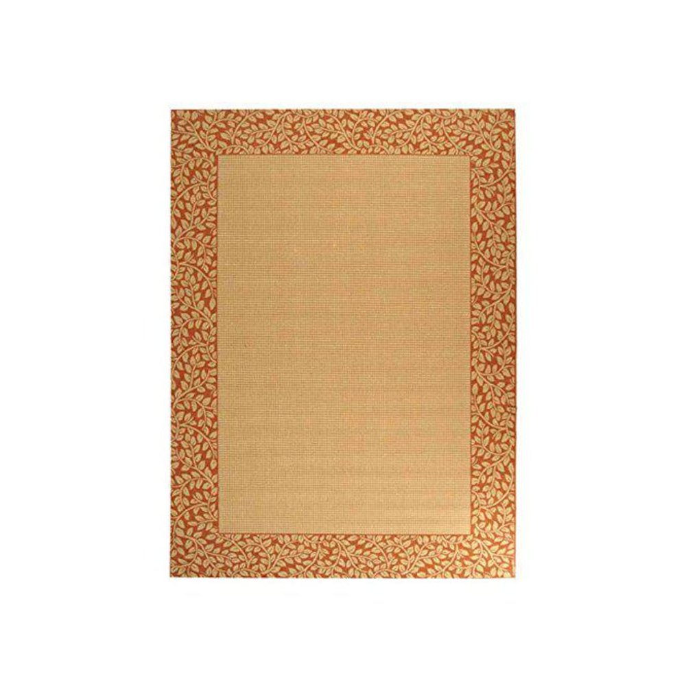 COURTYARD, NATURAL / TERRA, 7'-10" X 7'-10" Square, Area Rug, CY0727-3201-8SQ. Picture 1