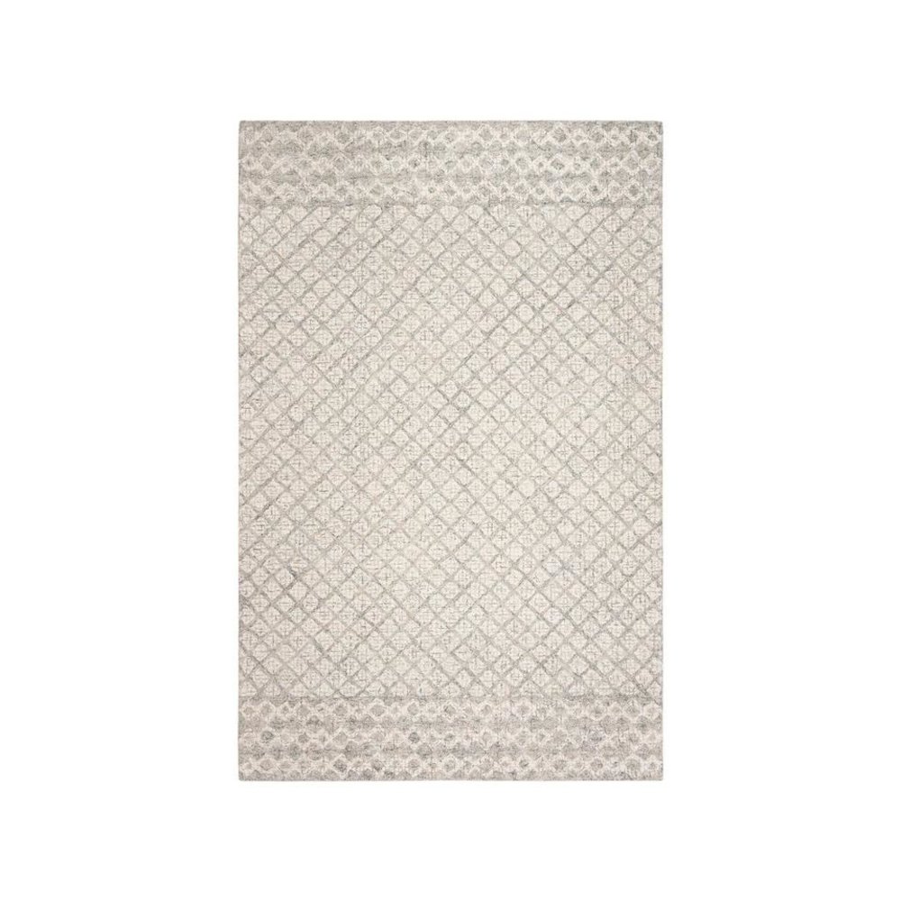 Abstract, IVORY / GREY, 8' X 10', Area Rug, ABT203F-8. Picture 1
