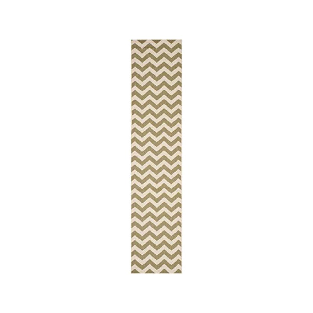 COURTYARD, GREEN / BEIGE, 2'-3" X 6'-7", Area Rug, CY6244-244-27. Picture 1