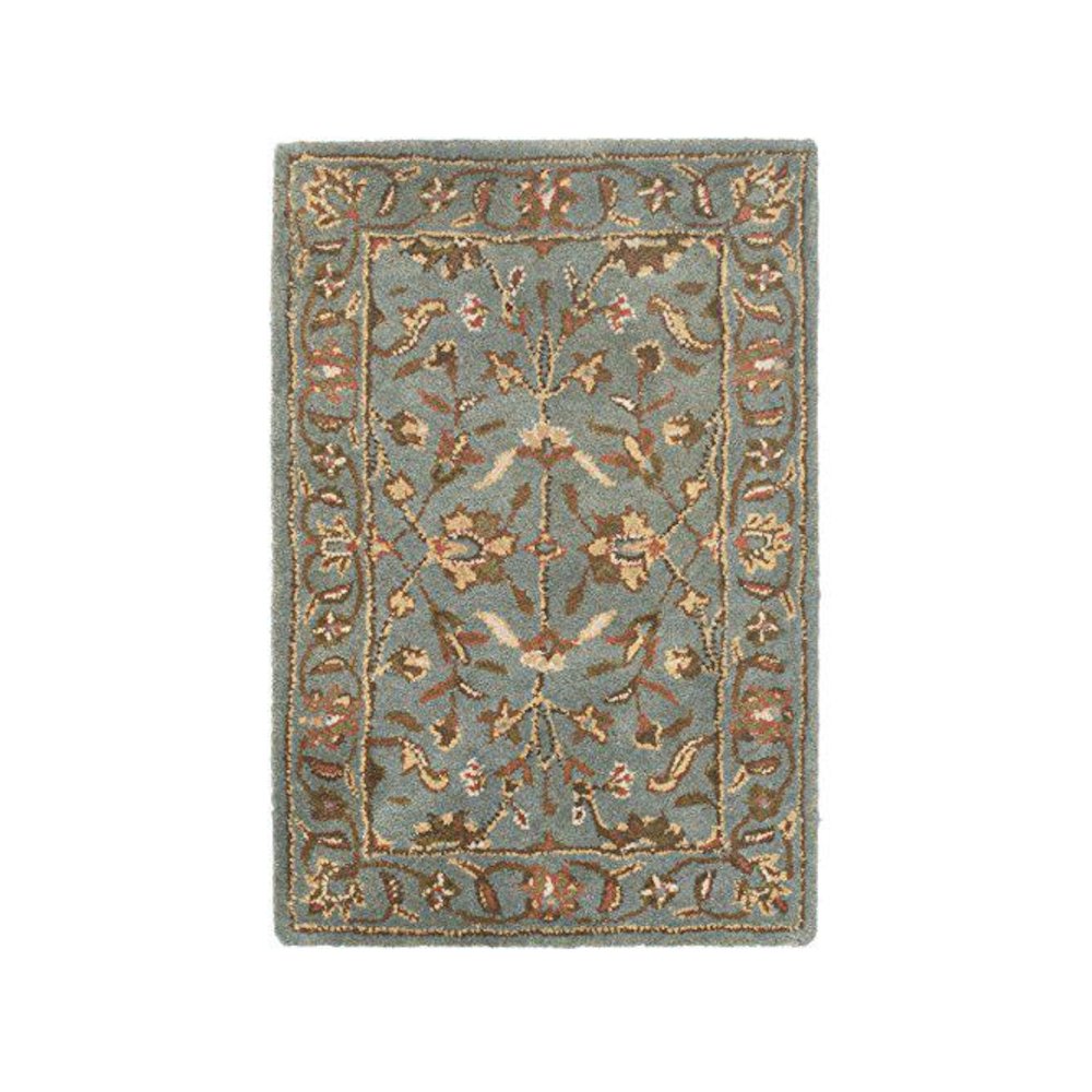 HERITAGE, BLUE / BLUE, 2' X 3', Area Rug. Picture 1