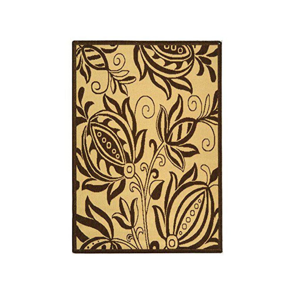 COURTYARD, NATURAL / BROWN, 5'-3" X 7'-7", Area Rug, CY2961-3001-5. Picture 1