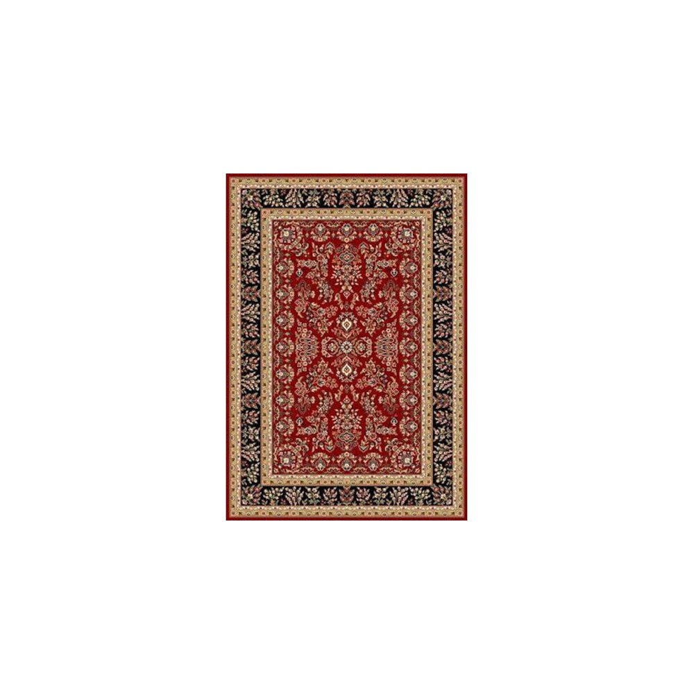 LYNDHURST, RED / BLACK, 8' X 11', Area Rug, LNH331B-8. Picture 1