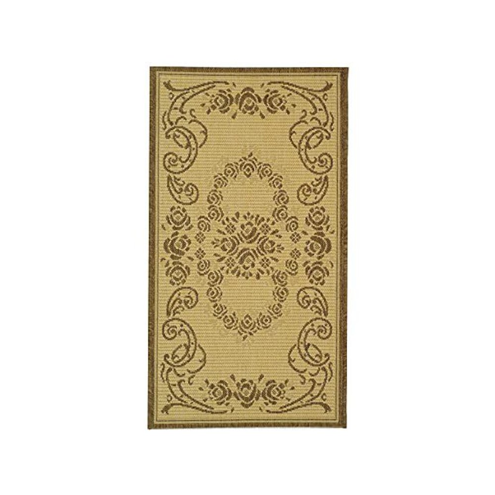 COURTYARD, NATURAL / BROWN, 2' X 3'-7", Area Rug, CY1893-3001-2. Picture 1