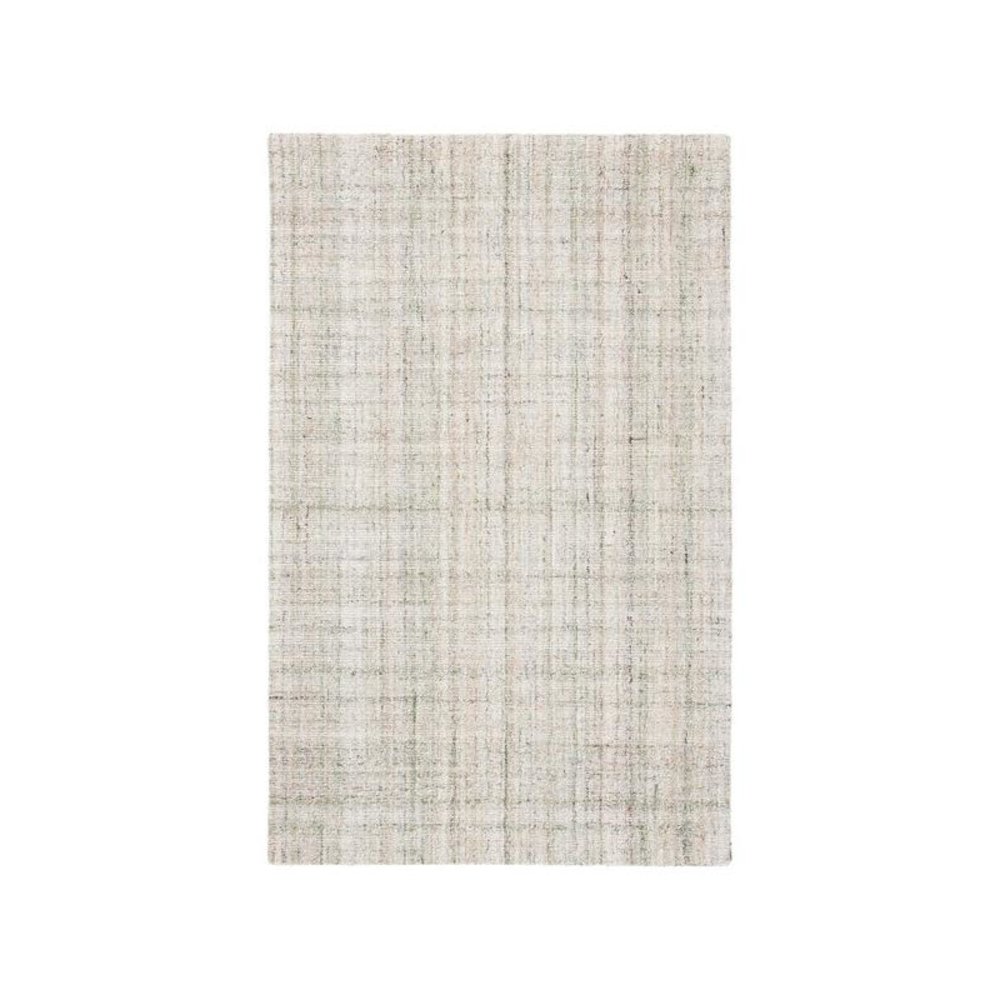 Abstract, GREEN / SAGE, 6' X 6' Square, Area Rug. Picture 1