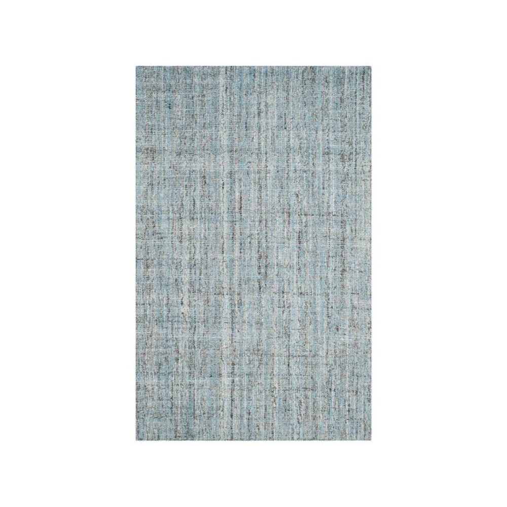 Abstract, BLUE / MULTI, 6' X 6' Square, Area Rug, ABT141A-6SQ. Picture 1