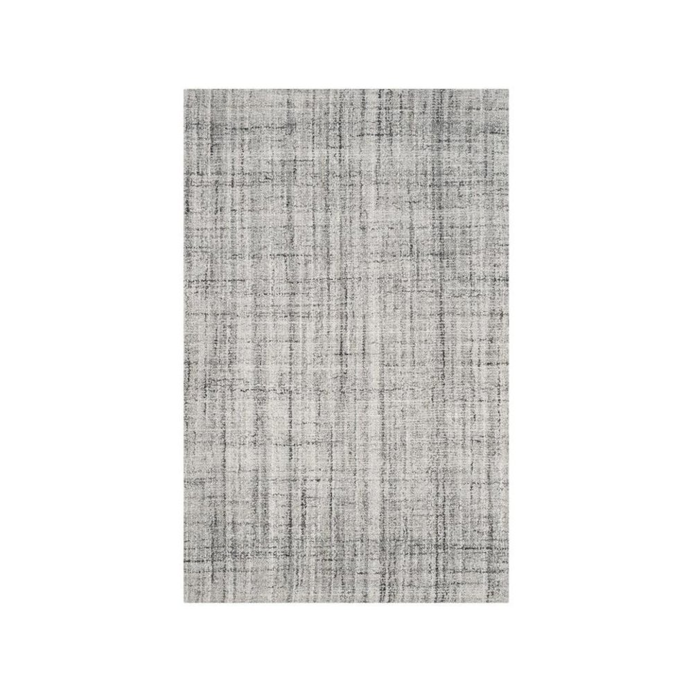 Abstract, GREY / BLACK, 10' X 14', Area Rug. Picture 1