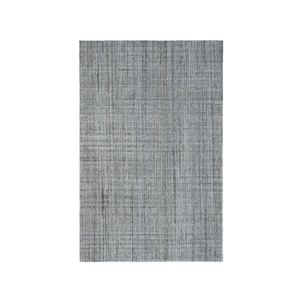 Abstract, BLUE / BLACK, 2'-3" X 8', Area Rug, ABT604M-28. Picture 1