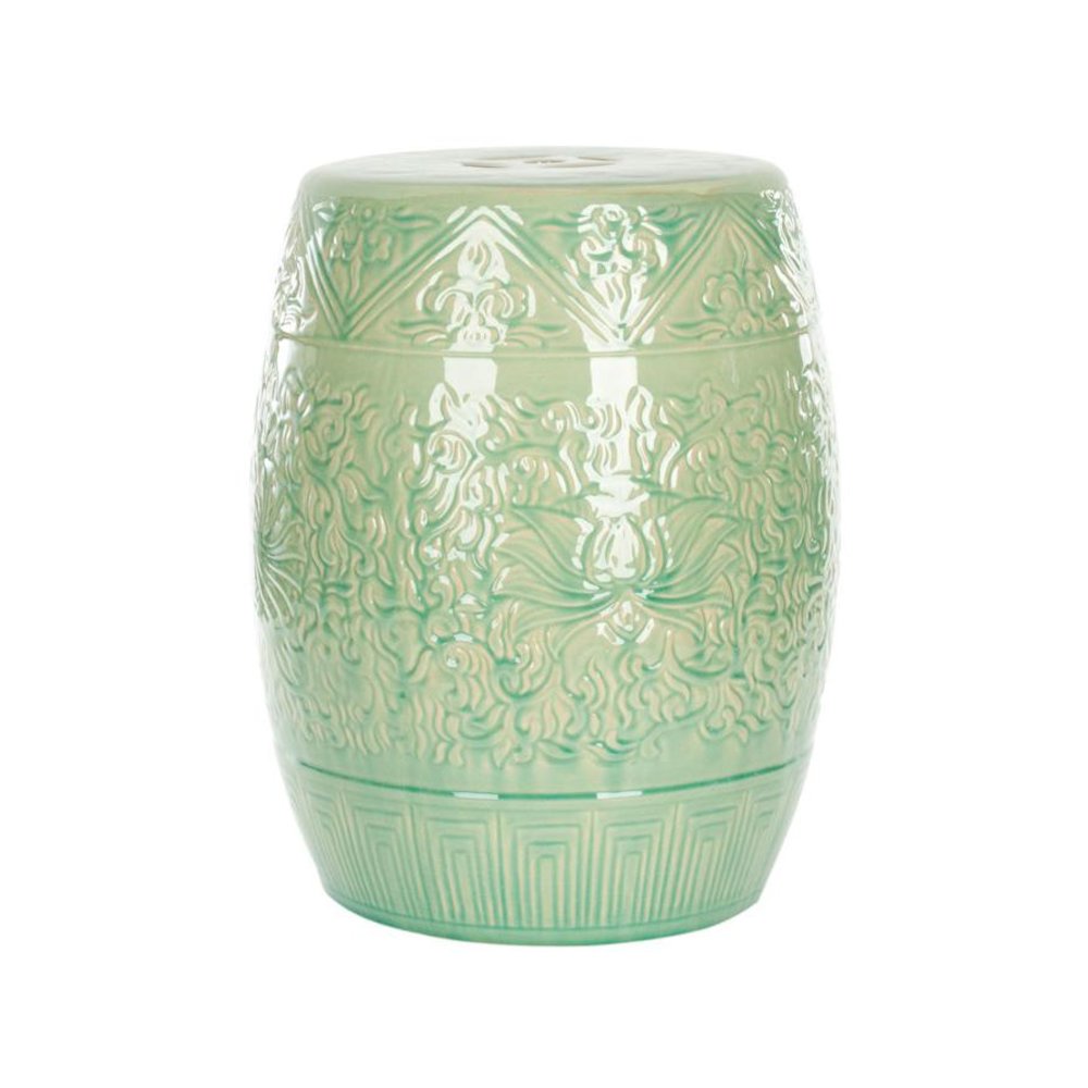 LOTUS GARDEN STOOL. Picture 1