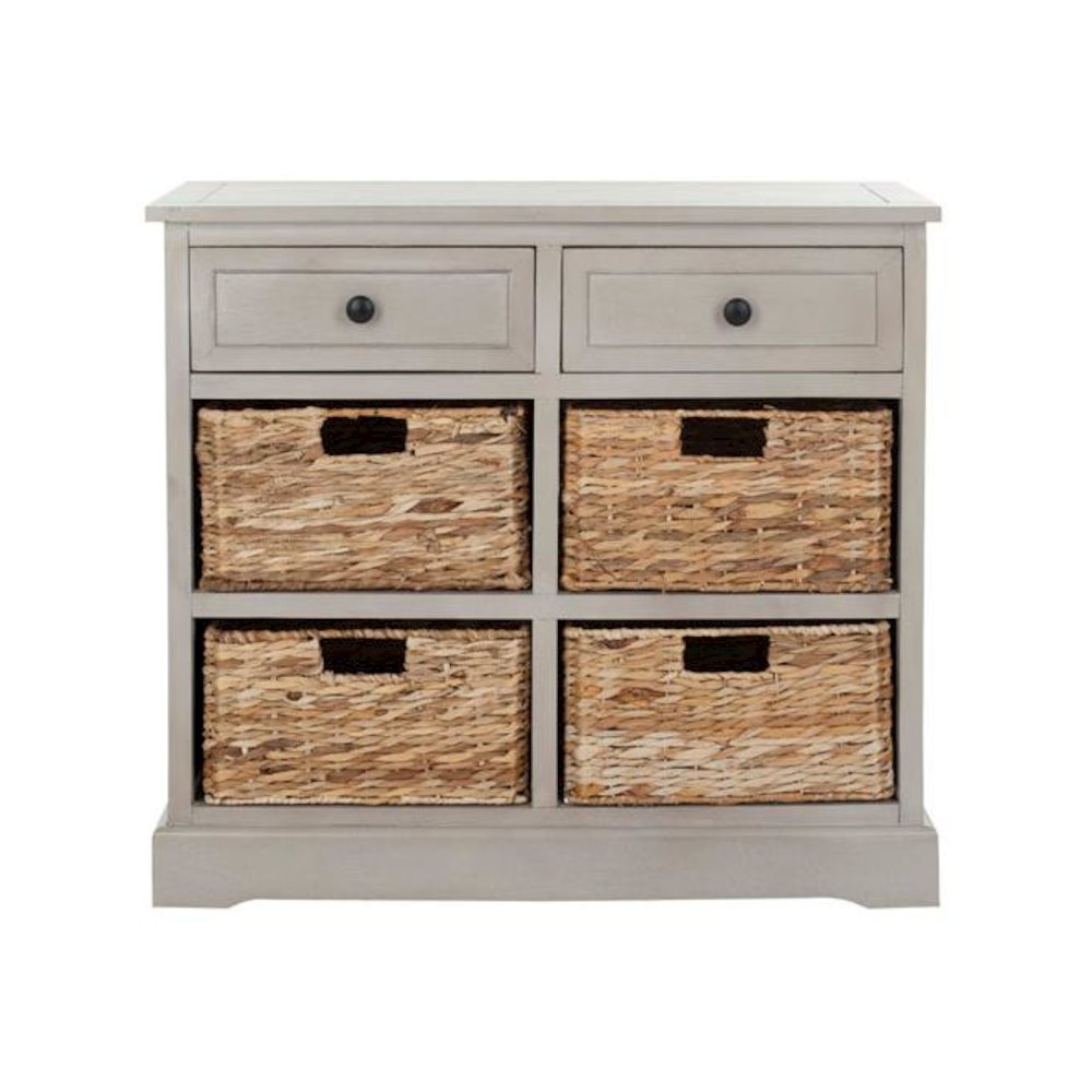 HERMAN STORAGE UNIT W/ WICKER BASKETS, AMH5702A. Picture 1