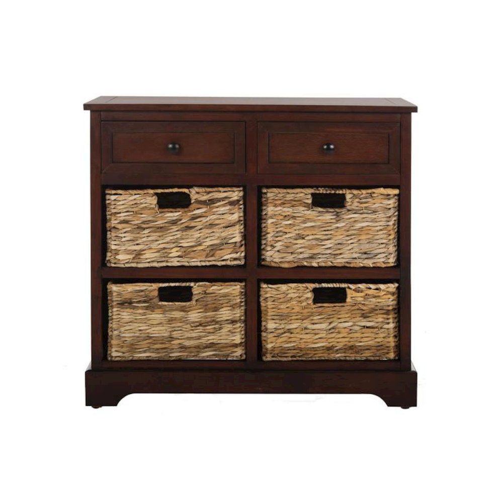 HERMAN STORAGE UNIT W/ WICKER BASKETS, AMH5702D. Picture 1