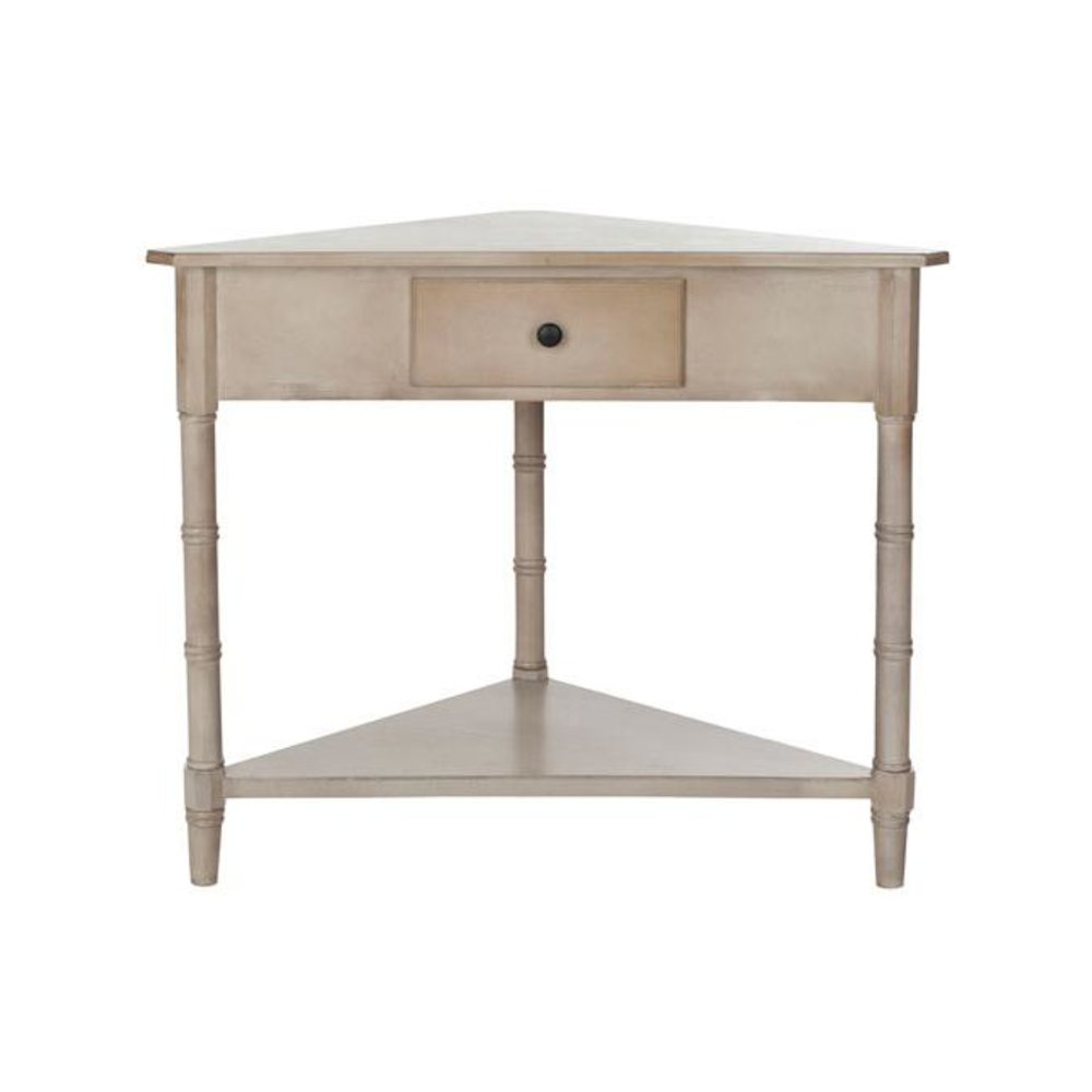 GOMEZ CORNER TABLE WITH STORAGE DRAWER, AMH5709A. Picture 1