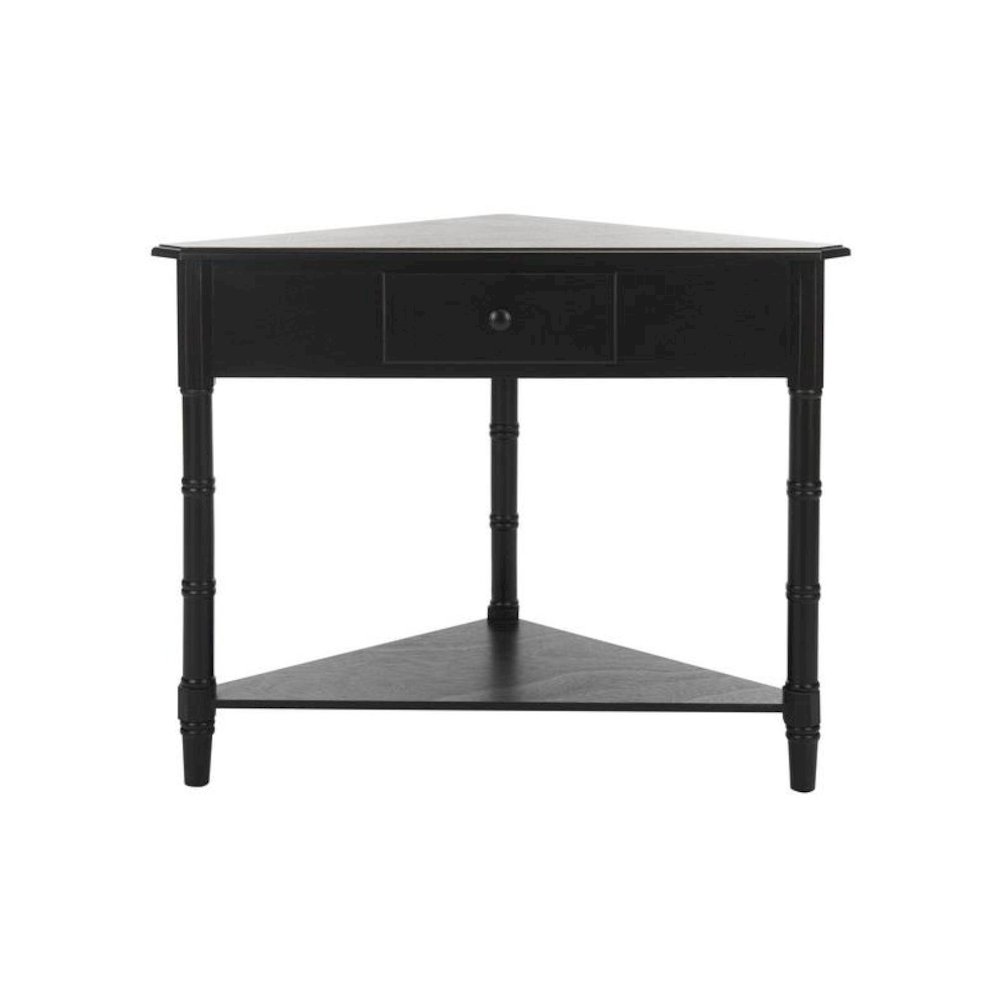 GOMEZ CORNER TABLE WITH STORAGE DRAWER, AMH5709B. Picture 1