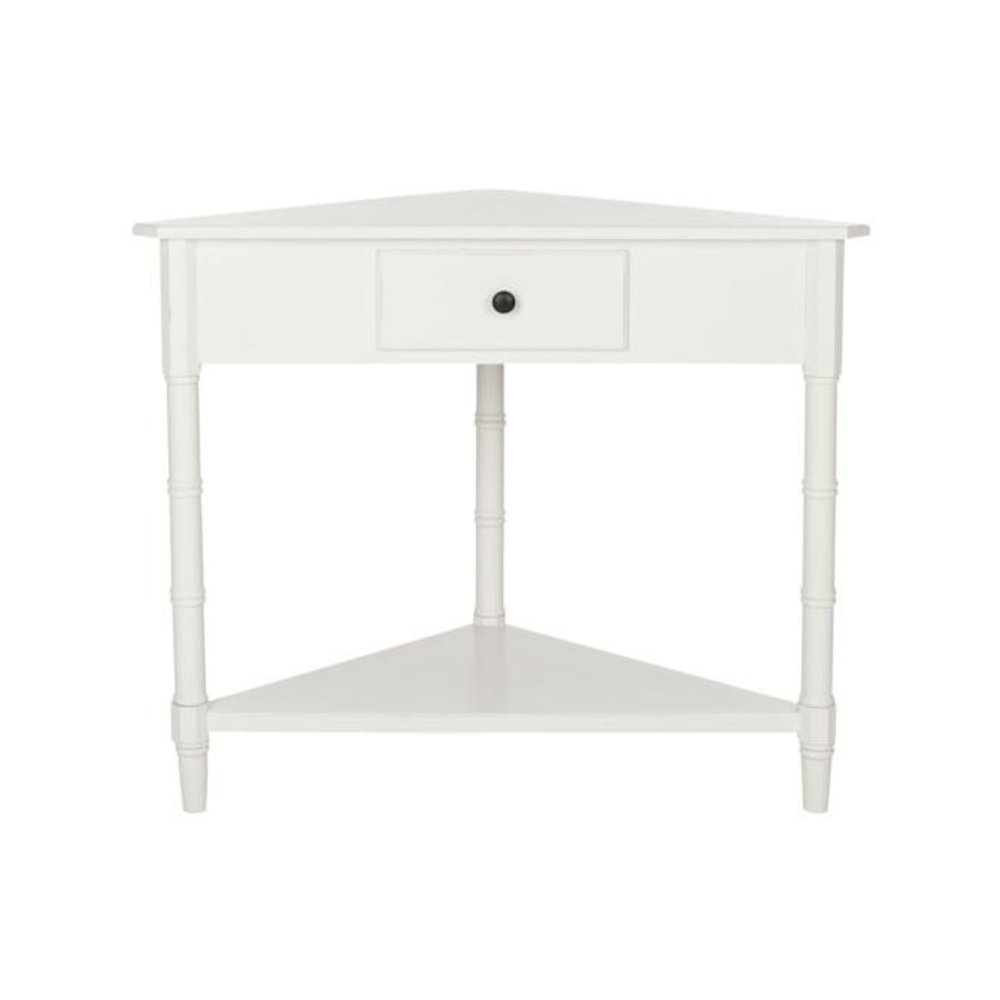 GOMEZ CORNER TABLE WITH STORAGE DRAWER, AMH5709C. Picture 1