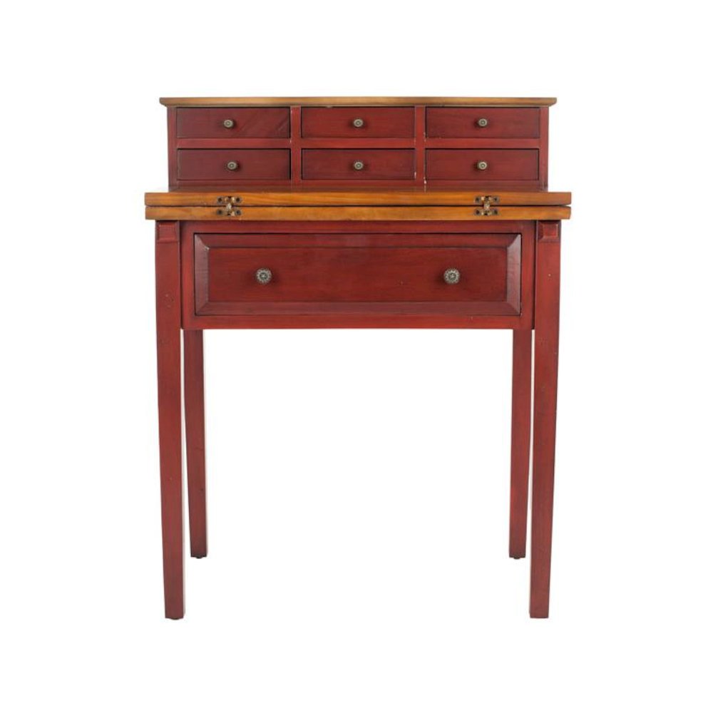 ABIGAIL 7 DRAWER FOLD DOWN DESK, AMH6520A. Picture 1