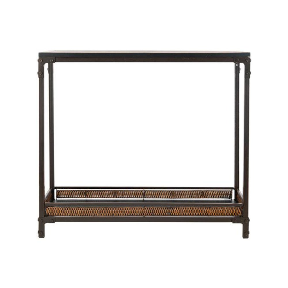 DINESH CONSOLE WITH STORAGE SHELF. Picture 1