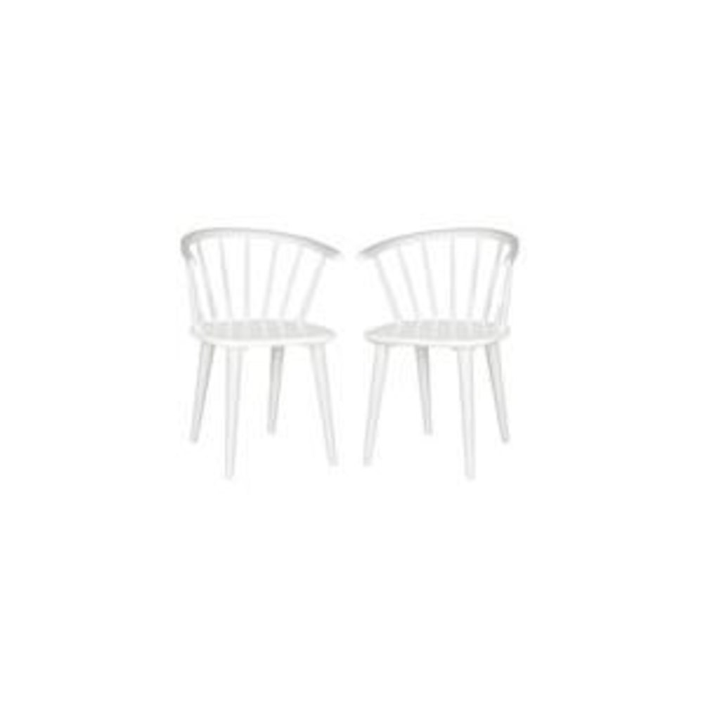 BLANCHARD 18''H CURVED SPINDLE SIDE CHAIR, AMH8512B-SET2. Picture 1