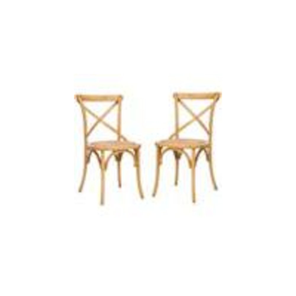 FRANKLIN 18''H X BACK FARMHOUSE CHAIR (SET OF 2), AMH9500C-SET2. Picture 1