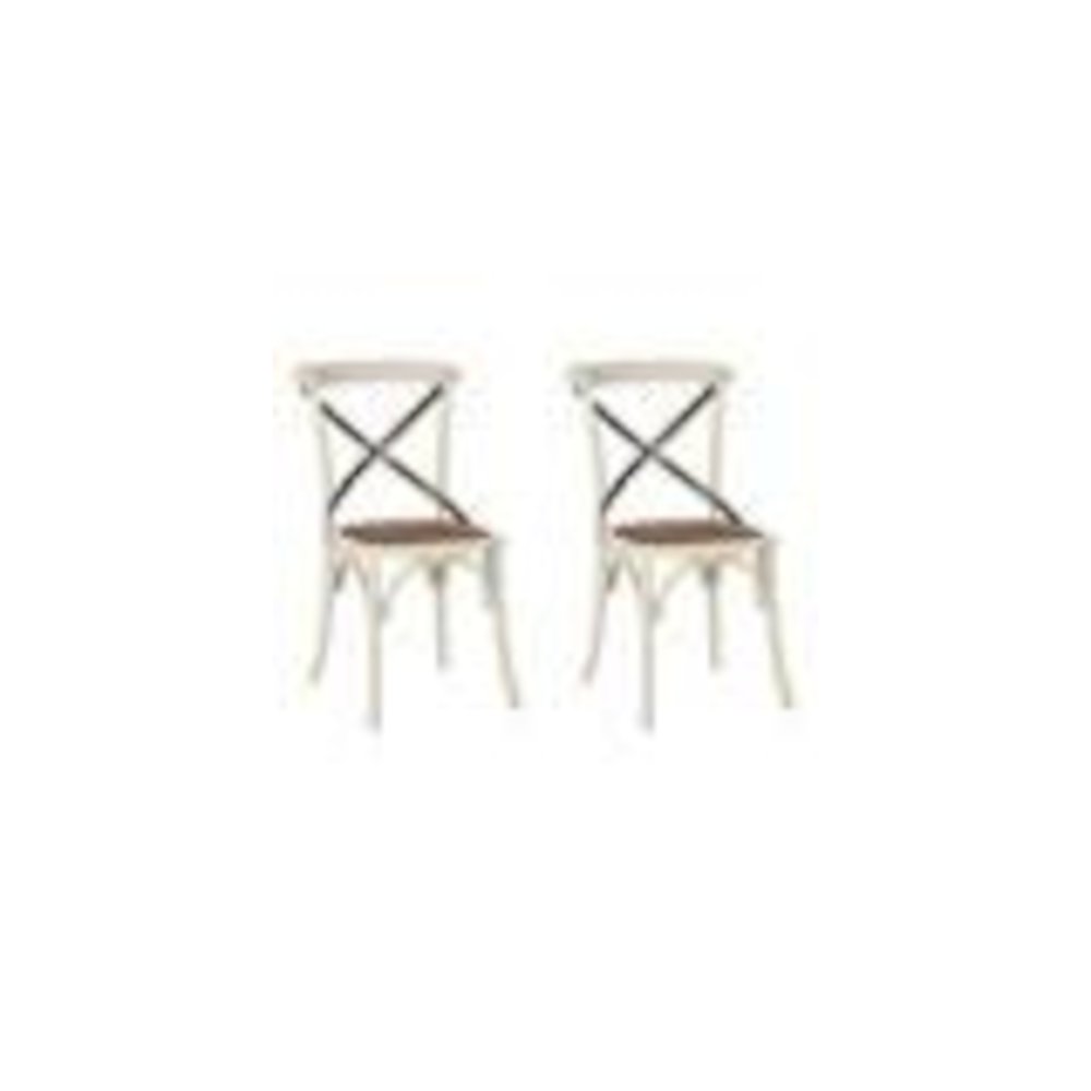 ELEANOR 18''H X BACK FARMHOUSE SIDE CHAIR, AMH9501A-SET2. Picture 1