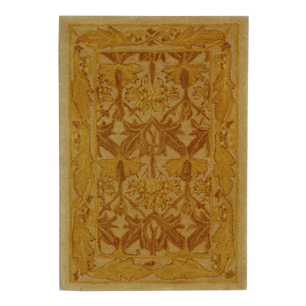 ANATOLIA, BEIGE / GOLD, 2' X 3', Area Rug. Picture 1