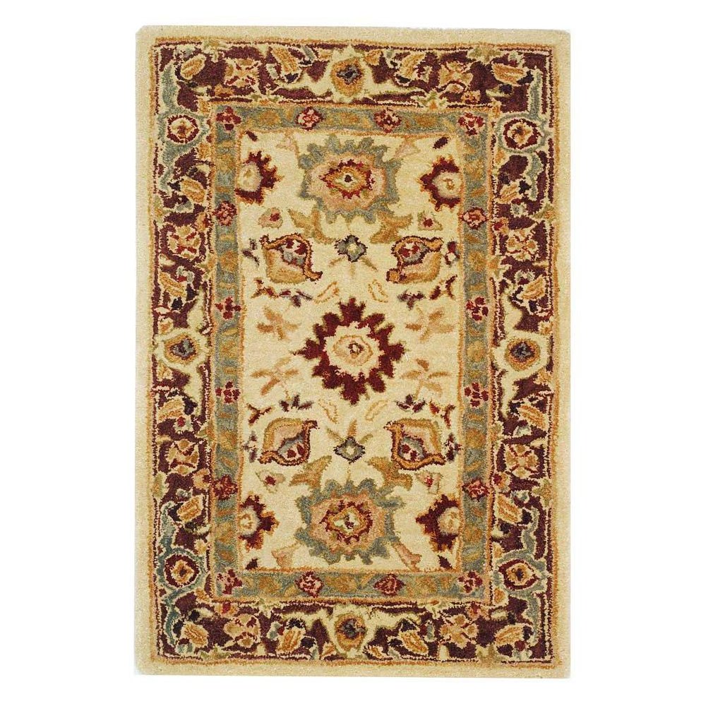 ANATOLIA, IVORY / BROWN, 2' X 3', Area Rug, AN546A-2. Picture 1