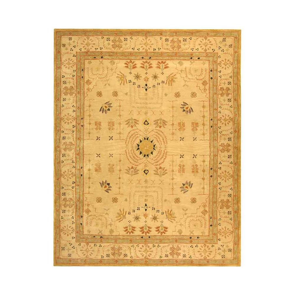 ANATOLIA, SAND / SAND, 9'-6" X 13'-6", Area Rug. Picture 1