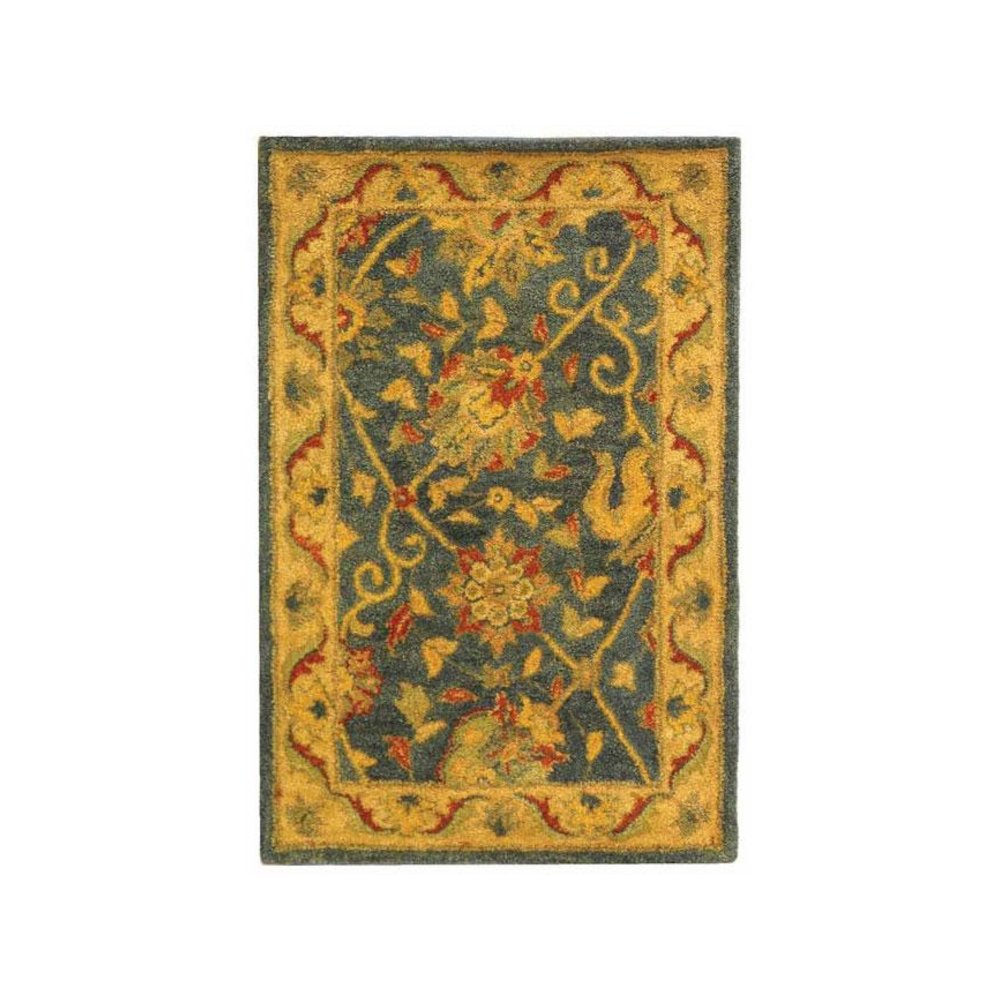 ANTIQUITY, BLUE, 2' X 3', Area Rug, AT21E-2. Picture 1