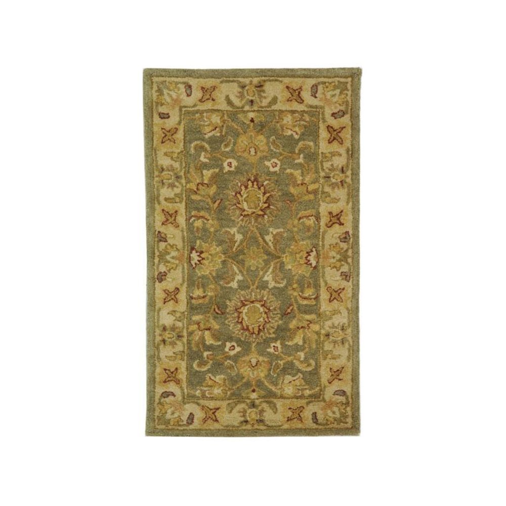 ANTIQUITY, GREEN / GOLD, 11' X 15', Area Rug. Picture 1