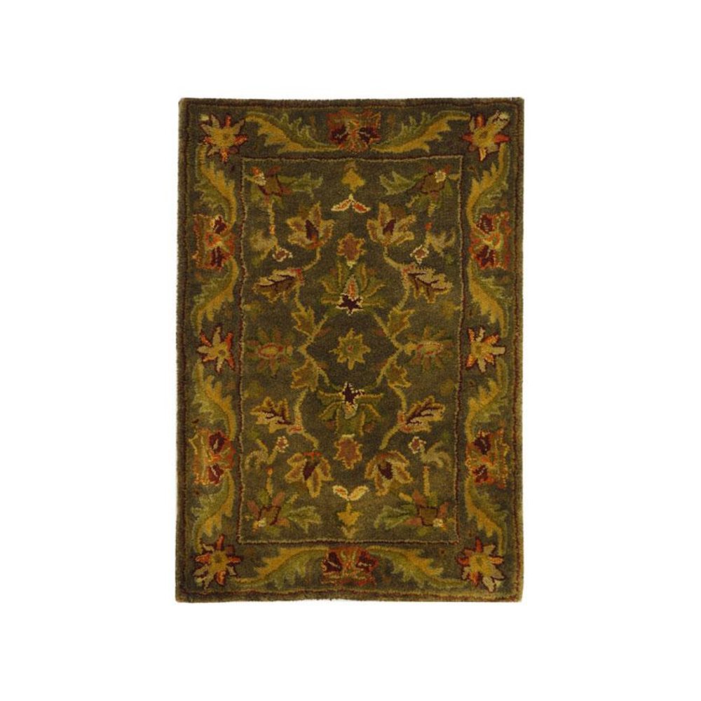 ANTIQUITY, GREEN / GOLD, 2' X 3', Area Rug, AT52K-2. Picture 1