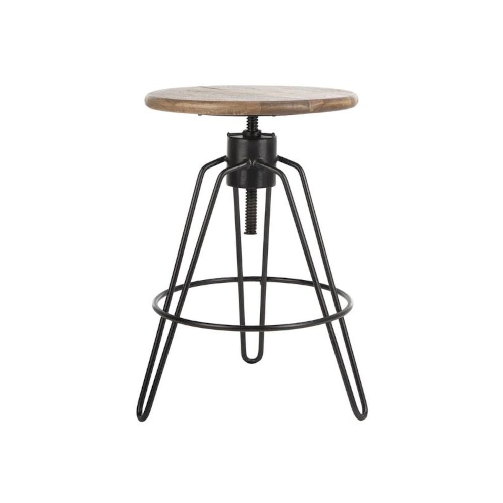KAI ADJUSTABLE SWIVEL COUNTER STOOL. Picture 1