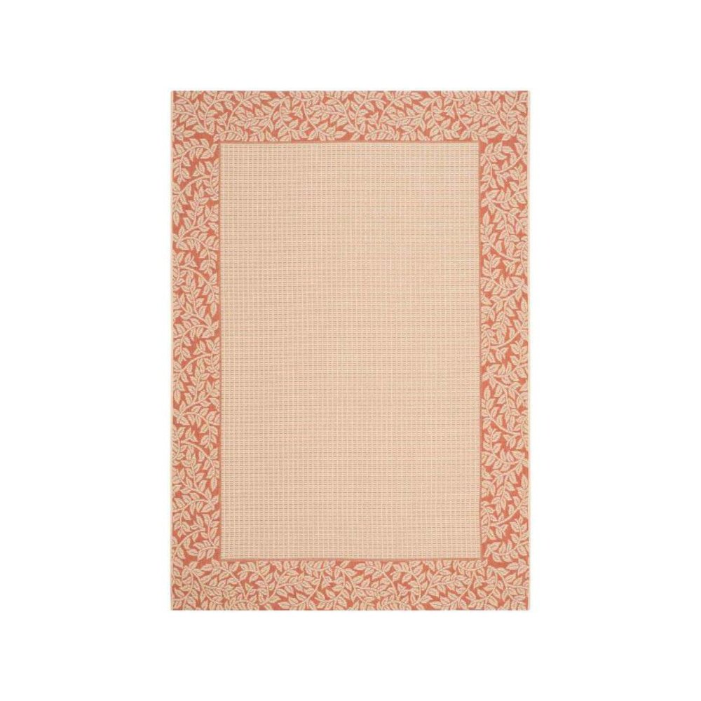 COURTYARD, NATURAL / TERRA, 5'-3" X 7'-7", Area Rug, CY0727-3201-5. Picture 1