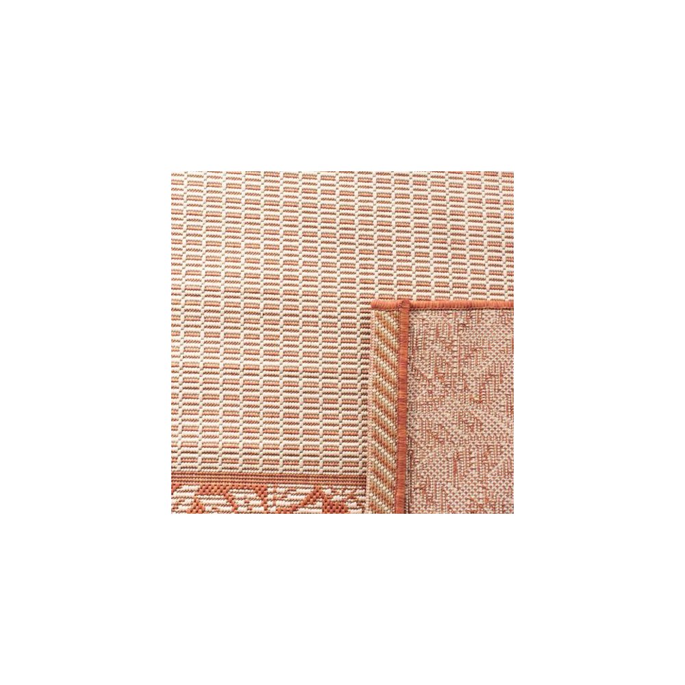 COURTYARD, NATURAL / TERRA, 5'-3" X 7'-7", Area Rug, CY0727-3201-5. Picture 4