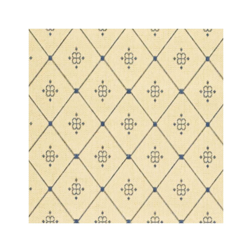 COURTYARD, NATURAL / BLUE, 8' X 11', Area Rug, CY2326-3101-8. Picture 2