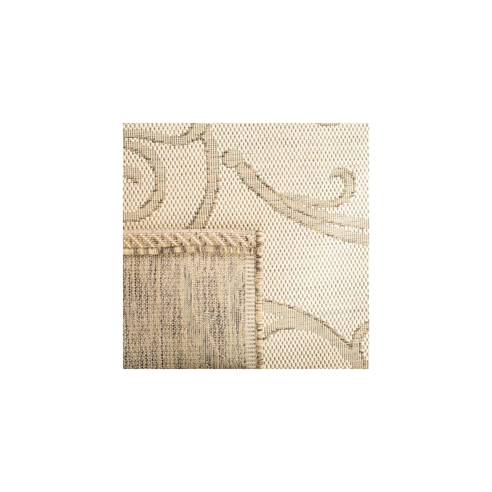 COURTYARD, NATURAL / BROWN, 5'-3" X 7'-7", Area Rug, CY2665-3001-5. Picture 4
