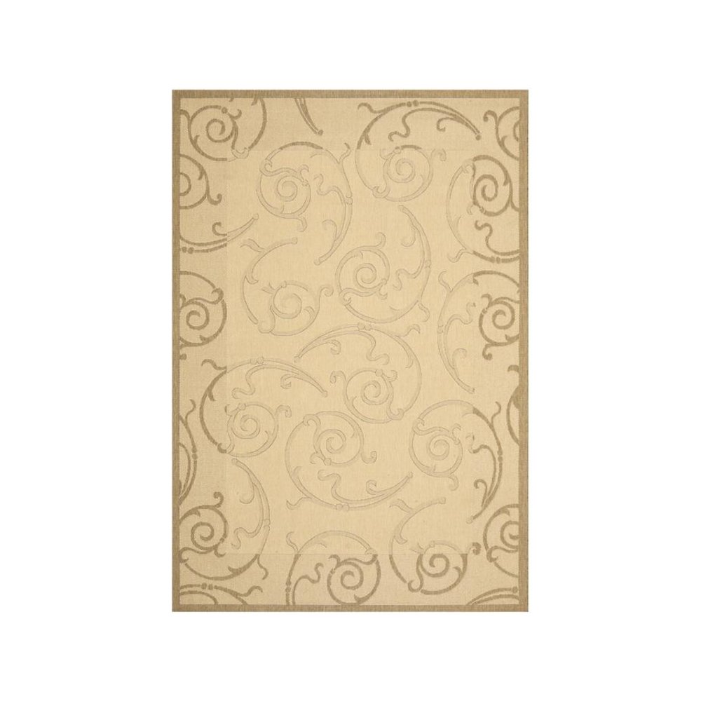 COURTYARD, NATURAL / BROWN, 5'-3" X 7'-7", Area Rug, CY2665-3001-5. Picture 1