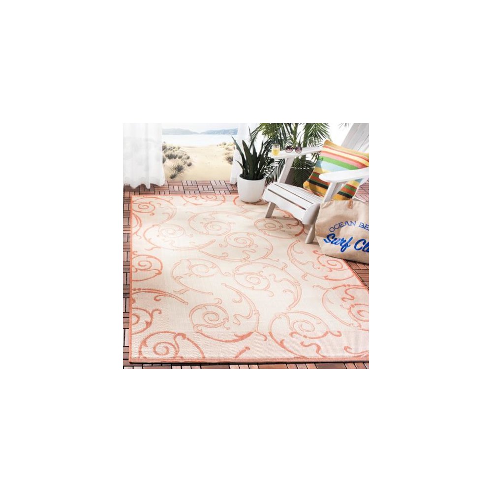 COURTYARD, NATURAL / TERRA, 9' X 12', Area Rug, CY2665-3201-9. Picture 2