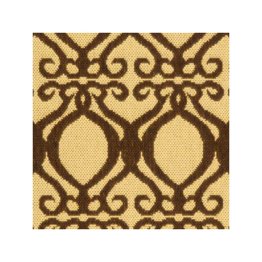 COURTYARD, NATURAL / BROWN, 4' X 5'-7", Area Rug, CY3040-3001-4. Picture 3