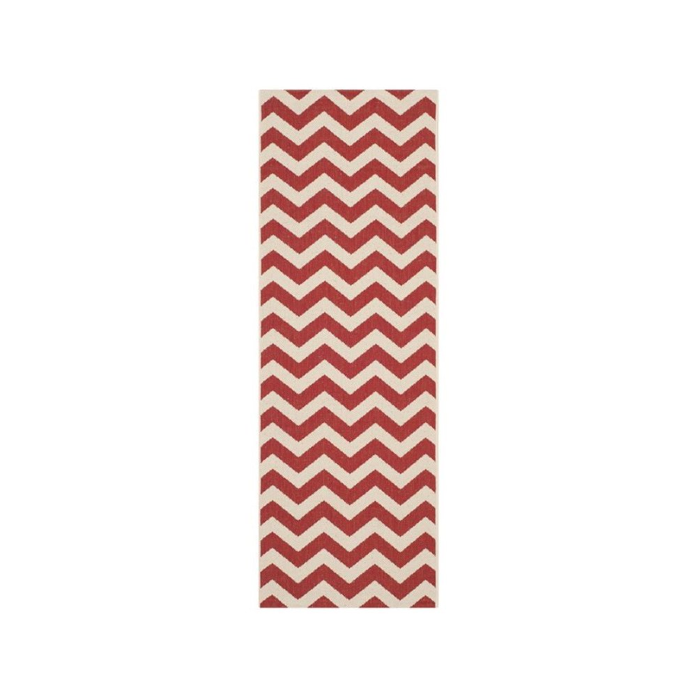 COURTYARD, RED, 2'-3" X 10', Area Rug, CY6244-248-210. Picture 1