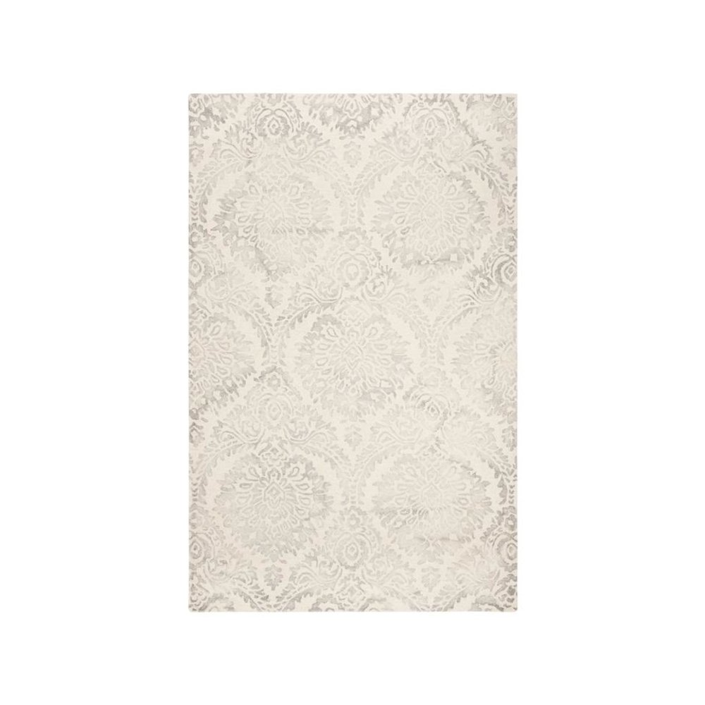 DIP DYE, SILVER / IVORY, 5' X 8', Area Rug, DDY210G-5. Picture 1