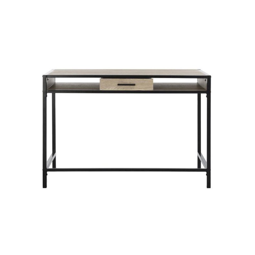ALAN 1 SHELF DESK WITH DRAWER. Picture 1