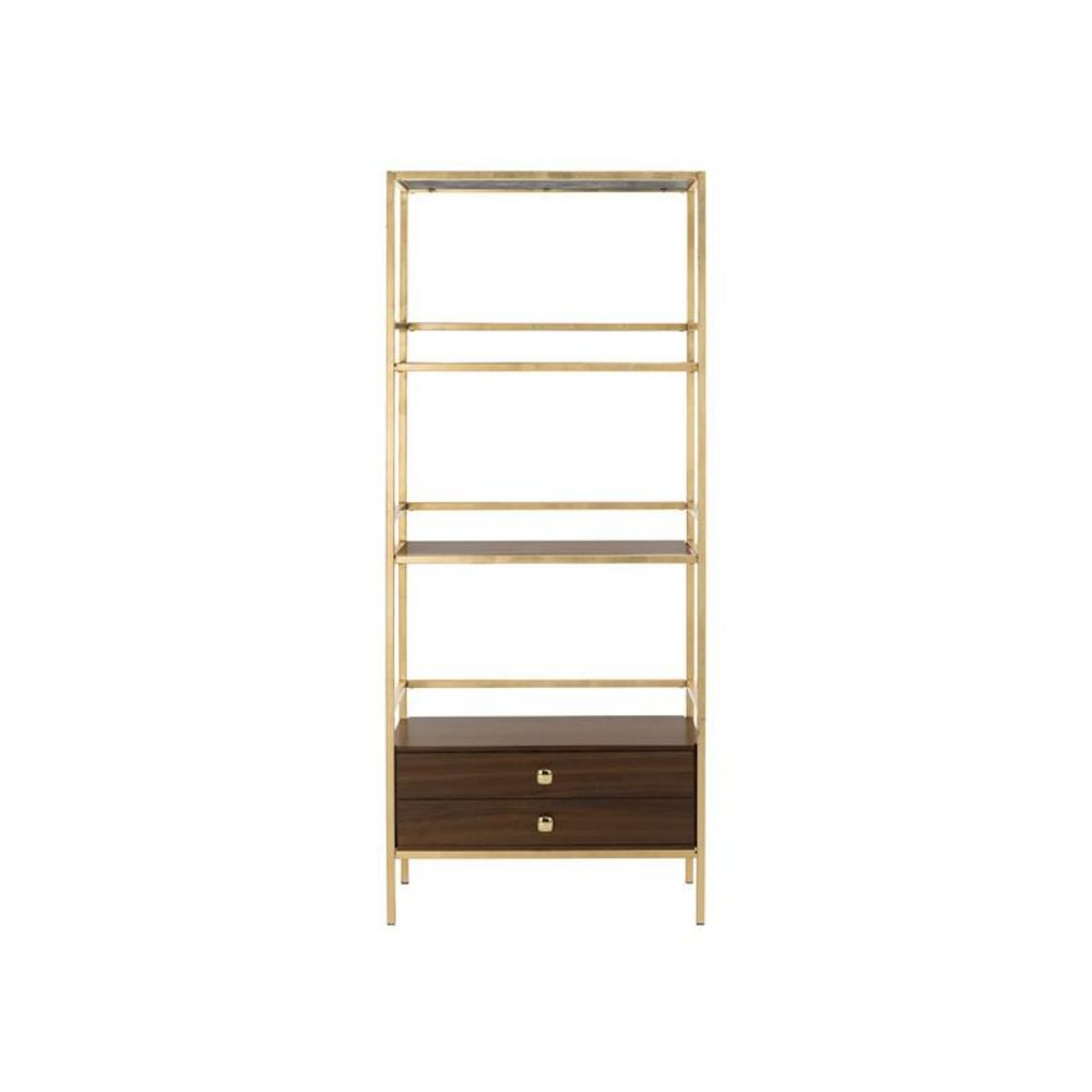 MATEO 4 TIER 1 DRAWER ETAGERE. Picture 1