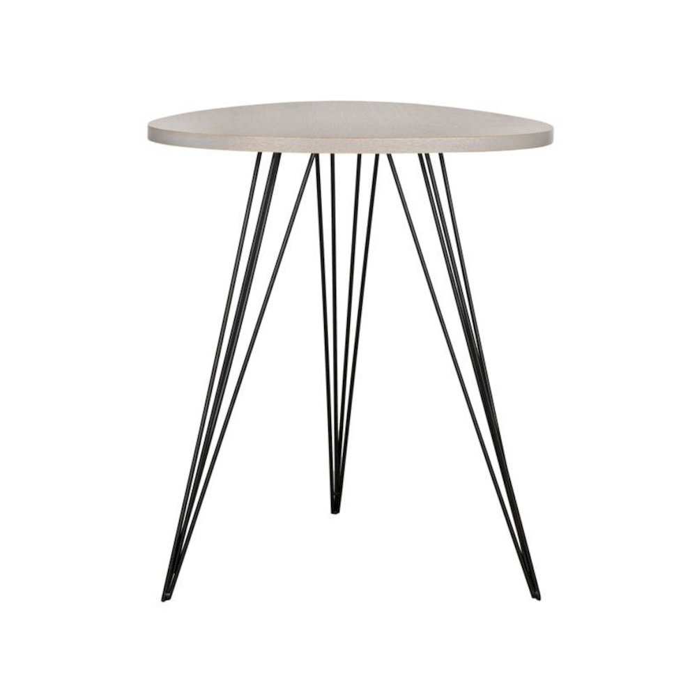 WOLCOTT RETRO MID CENTURY WOOD SIDE TABLE. Picture 1