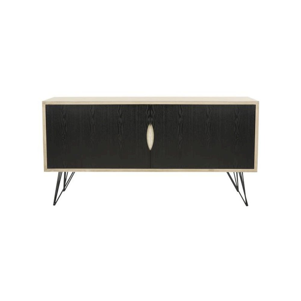 JERALYN RETRO MID CENTURY WOOD SIDEBOARD. Picture 1
