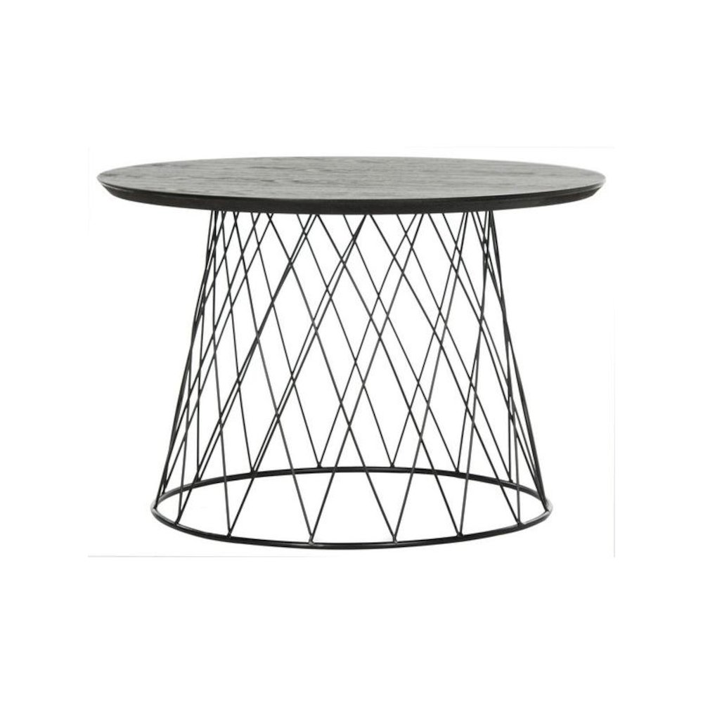 ROPER RETRO MID CENTURY WOOD END TABLE, FOX4245B. Picture 1