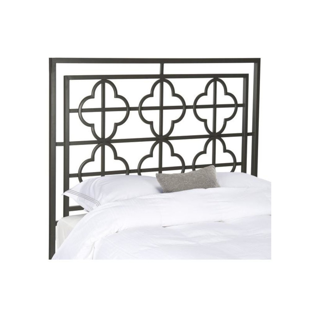 LUCINDA GUNMETAL HEADBOARD, FOX6215B-F. Picture 1
